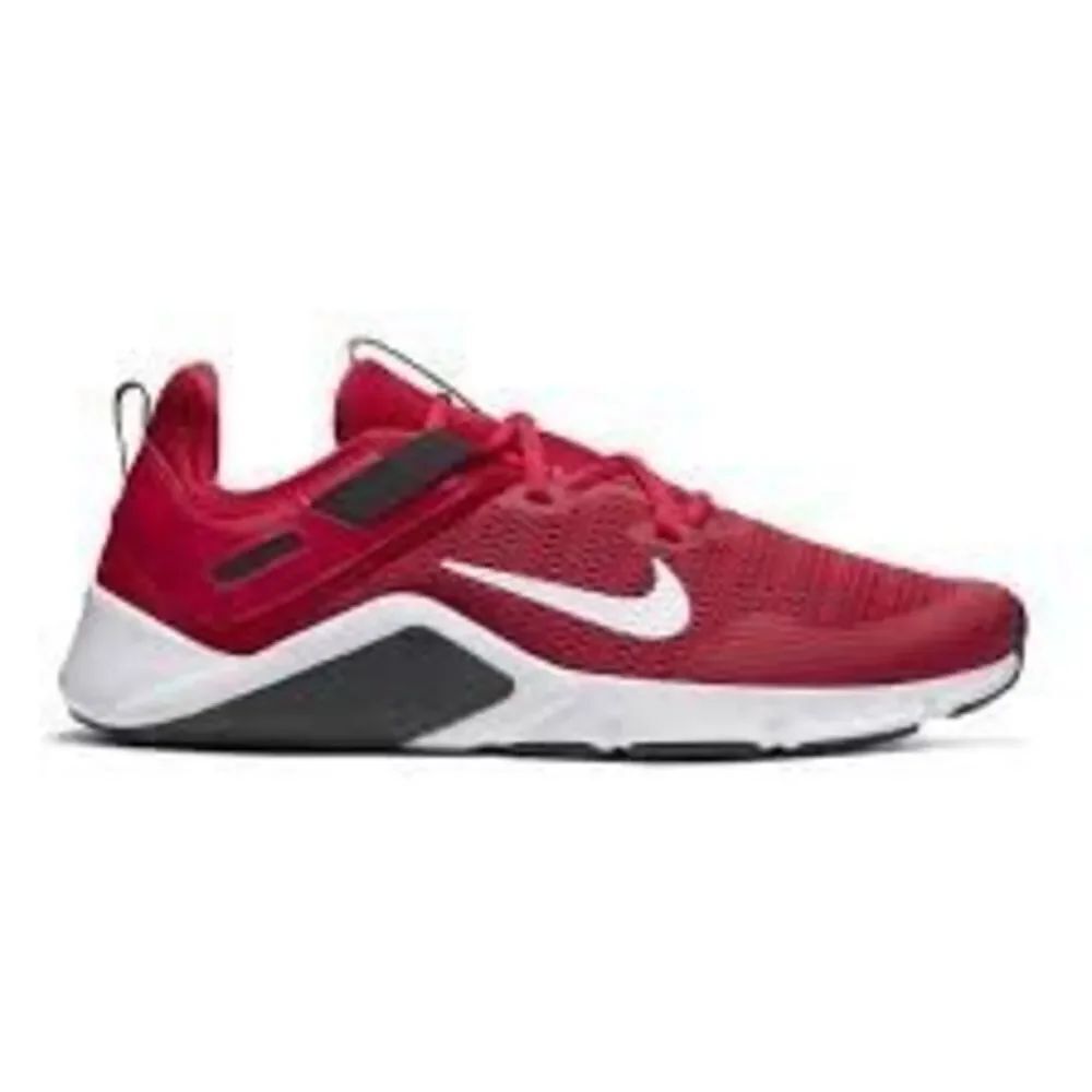 Nike Men's Size 11 Legend Essential Zoom Training Sneakers Red White Swoosh Gym